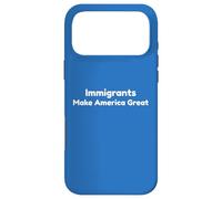 Immigrants Make America Great Supporter Advocate Case for iPhone 17 Pro Max