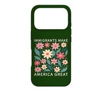 Immigrants Make America Great Wild Floral Flowers Boho Case for iPhone 17 Pro