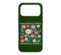 Immigrants Make America Great Wild Floral Flowers Boho Case for iPhone 17 Pro Max