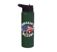 Immigrants Welcome | Celebrating Diversity in America Stainless Steel Insulated Water Bottle