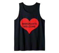 Immigrants Welcome T-Shirt Tank Top