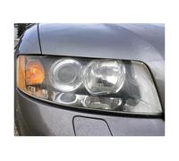 IMMLSX Car Head Lamp For A4 S4 8E B6 2001 2002 2003 2004 For Ultra Bright DTM For M4 Style Led Angel Eyes Halo Rings Kit Day Light Car Headlight Assembly(For Headlight 1)