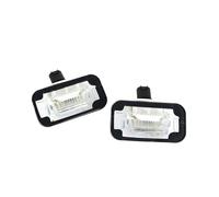 IMMLSX Car Number Plate Light For SAIC For MG For RX3 I5 For EI5 For MG6 For HS For GS Rear License Plate Light Trunk Trunk Light Cover Rear Car Plate Light Lamp Car Number Plate Light Lamps(2pcs)