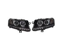 IMMLSX Front Auto Light Assembly For A6 S6 A6L C6 2005-2010 Headlamp LED Car Light Headlights Assembly Daytime Running Eagle Eye(Flowing Halogen)