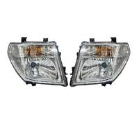 IMMLSX Front Auto Light Assembly For Nissan For Navara D40 2005-2009 Headlamp Head Lamp Light 26010-EB71B 26060-EB30A Pair Left Right Headlight Assembly