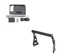 IMMLSX Motorcycle Navigation Bracket For ROYAL For ENFIELD For HIMALAYAN 2016-2020 Motorcycle Accessories Mobile Phone GPS Navigaton Plate Bracket Bar Mount(B and 22mm)
