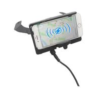 IMMLSX Motorcycle Navigation Bracket For TMAX 530 For T-MAX 2012-2016 Motorcycle Phone Stand Holder Smartphone Wireless Charging GPS Navigaton Plate Bracket(Wireless Full Set)