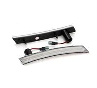 IMMLSX Side Marker LightsTurn Signal For MINI For Cooper 1st Gen R50 R52 R53 2002-08 Rear/Front LED Side Marker Light Side Repeater Lamp Turn Signal Light LED Panel Lamp(Clear Lens Red)
