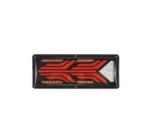 IMMLSX Tail Light Rear Lamp 2PCS 12/24V LED TailLight Trailer Tail Light Tractor Rear Truck Sequential Flashlight Turn Signal Brake Reverse Lamp(33CM 2PCS,24V)