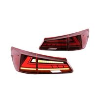 IMMLSX Tail Light Rear Lamp For Lexus IS250 IS350 ISF 2006-2013 IS Ii 220d 200d Dynamic Animation Sequential Turn Signal Red Rear Lamps LED Tail Lights