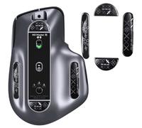 IMMOENUC Glass Mouse Skates for Logitech MX Master 3/3s, Slim 2.5D Curved Edge, Transparent, Right Hand, Windows, macOS