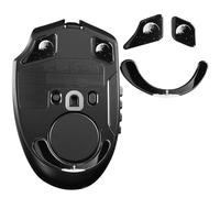 immoenuc Glass Mouse Skates for Razer Naga V2 Pro Wireless Gaming Mouse Feet Pads Smooth Durable Game Mice Accessories Slimmer Toughened Glass Fabrication (Earth Pattern)