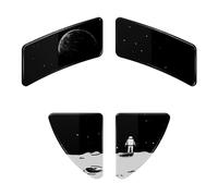 immoenuc Glass Mouse Skates for Razer Viper Ultimate Gaming Mouse Feet Pads (Earth Pattern, Black)