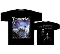 Immortal - at The Heart of Winter T Shirt (XX-Large) Black
