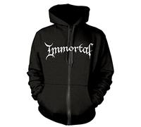 Immortal 'At The Heart Of Winter' Zip Up Hoodie (extra large)