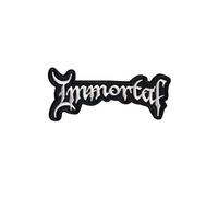 Immortal Folk Metal Black Doom Punk Rock Death Thrash ABBATH Demonaz Noise Embroidered Iron on Applique Souvenir Accessory