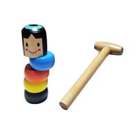 Immortal Magic Trick Toy- Immortal Unbreakable Wooden Man Magic Toy | Funny Halloween Toy Stage Magic Props, Wooden Doll Man Stage Magic Props