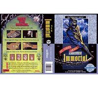 Immortal Mega Drive NTSC PAL Replacement Box Art Case Insert Cover Only
