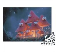 Immortal Mushroom Forest Puzzles 1000 Piece Challenge Toy Adults And Children Family Fun Puzzle Family Fun Jigsaws Puzzles Home Decoration Gift 38x26cm/1000pcs