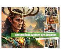 Immortal myths of the north UK-Version (Wall Calendar 2026 DIN A4 Landscape), CALVENDO 12 Month Wall Calendar