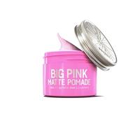 Immortal NYC Big Pink Matte Pomade 100 ml - Matte Modelling Pomade | Strong and Lasting Hold | Messy and Natural Style