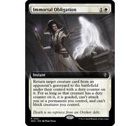 Immortal Obligation (Extended Art) | Murders at Karlov Manor Commander