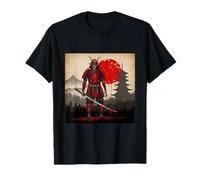 Immortal Samurai Skeleton Warrior Japanese Dark Fantasy T-Shirt