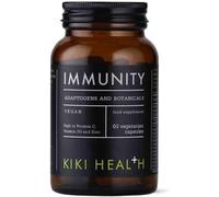 Immunity Capsules 60 Vegicaps - Immune Support Supplements with Vitamin D3, Vitamin C and Zinc, Antioxidant Energy Blend with Reishi, Shiitake, Astragalus, Probiotics & Elderberry