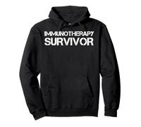 Immunotherapy Survivor For Cancer Awareness Day Pullover Hoodie