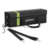 ImnBest Ebike Battery Bag, Fireproof, Waterproof & Explosion-Proof Lipo Safe Bag for Storage, Transport, Charging