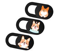 IMNEXT2U Laptop Camera Cover Slide 3 Pack Ultra Thin Slide Computer Webcam Covers for Echo Show, MacBook Pro, MacBook Air, iPad, Tablet, Mac Air, Chromebook, PC - Koji