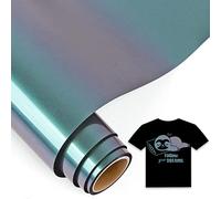 IModeur Chameleon Iron on Vinyl - 30.5 x 153 cm Bronze to Violet Heat Transfer Vinyl for Fabric, PET Backing Easy to Weed HTV for T-Shirts, Clothes, Hats, Bags and Other Textiles
