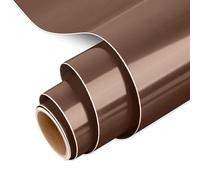 IModeur Glossy Brown Permanent Vinyl Roll - 30.5 x 153 cm Adhesive Vinyl for Mug, Cup, Window & Home Decor, and Other DIY Projects