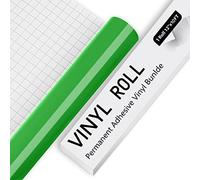 IModeur Glossy Forest Green Permanent Vinyl Roll - 30.5 x 305 cm Adhesive Vinyl Roll for Silhouette & Cameo, Mug, Cup, Window & Home Deco