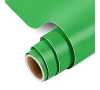 IModeur Matte Green Permanent Vinyl Roll - 30.5 x 152.5 cm Self Adhesive Vinyl for Cup, Green Vinyl for Birthday Gift, Party Ornaments, Home Decor