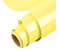 IModeur Yellow Permanent Vinyl for Cricut, 12" x 5 Ft Permanent Vinyl Roll for Cricut, Silhouette & Cameo, Vinyl for Mug, Cup, Window & Home Decal, and other DIY projects
