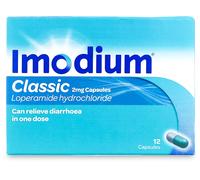 Imodium Classic 2mg 12 Capsules