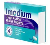 Imodium Dual Action Diarrhoea Relief Capsules - 6 Capsules
