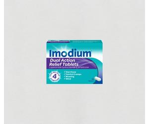 Imodium Dual Action Relief 12 Tabs 2mg