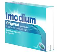 Imodium Original 2mg Diarrhoea Relief Capsules - 6 Capsules