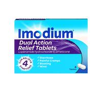 Imodium Plus Duel Action Relief 6 Tablets