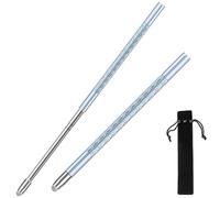 iMoebel Extendable Tablet Pen up to 40 cm Long, Universal Telescopic Touchscreen Pen for Mobile Phones, Tablets, Capacitive Touch Screens, Presentation Stylus for Children and Adult Teachers, Blue