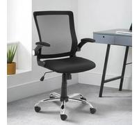 Imola Office Chair - Black Fabric