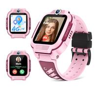 imoo Watch Phone, 4G Kids Smartwatch Phone with HD video calling,Smart Watch for Kids with GPS real-time positioning and IPX8 Water Resistance (Z3, Pink)