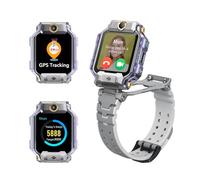 imoo X10 Kids Smart Watch Phone with GPS Tracker, watch phone with Video & Phone Calling, 98° Wide-Angle Anti-shake Split Dual Cameras, 32GB ROM, 4G Smart Watch for Kids Boys-Grey