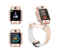 imoo X10 Smart Watch for Kids,Kids Smart Watch for Girls with GPS Tracker,14 Days Historical,HD Video & Phone Calling,98° Wide-Angle Split Dual Cameras,Classmode,1.6" Sceen,IPX9 Swim-Resistant(Pink)