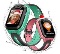 imoo Z1 Watch for Kids, Kids Smart Watch with GPS Tracker, Children Phone Watches, Video Call, School Mode, SOS, IPX8 Waterproof, Smart Watch for Kid with Sim & WiFi-Gifts for Boys Girls-Green