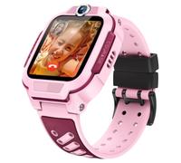 imoo Z3 Kids Smart Watch for Girls, GPS Tracker, HD Video Call, Pink | IP68 swimming waterproof, SOS, class mode, no games, reject unknown calls, family chat, SIM supported, 1-2 days battery, 8G