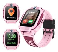 imoo Z3 Kids Smart Watch, GPS Tracker, HD Video Call, for Girls Gift Box | IP68 swimming waterproof, no games, reject unknown calls, class mode, family chat, SOS, SIM supported, 1-2 days battery, 8G