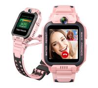 imoo Z7 Kids Smart Watch Phone with GPS Tracker, Flip-Up Dual Camera, 4G Video Call, 14-Day Location History, IPX8 Waterproof, Heart Rate&Mood Monitoring-Kids Fitness Watch for Boys Girls